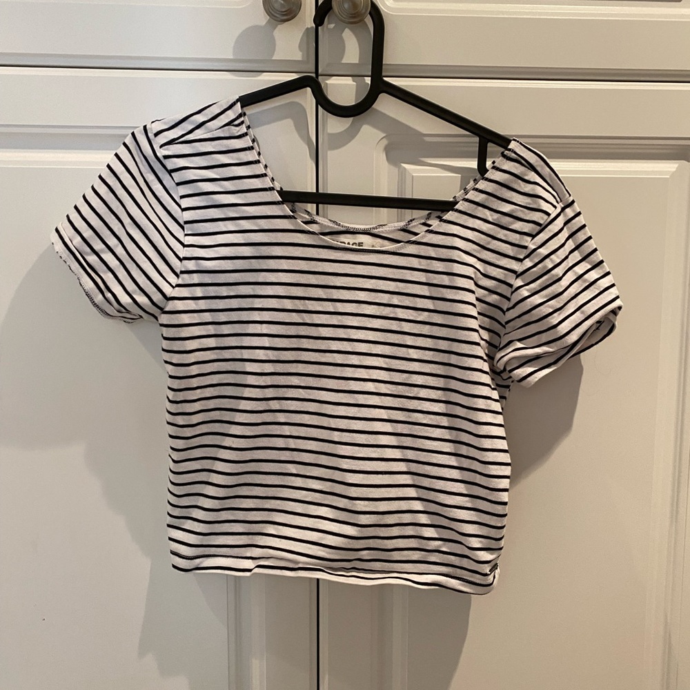 Garage Striped Top Size Large